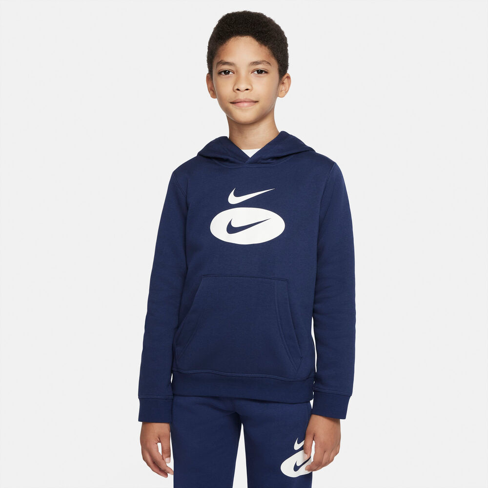 Nike Sportswear Hættetrøje Drenge Hoodies Og Sweatshirts Blå 137147 / M