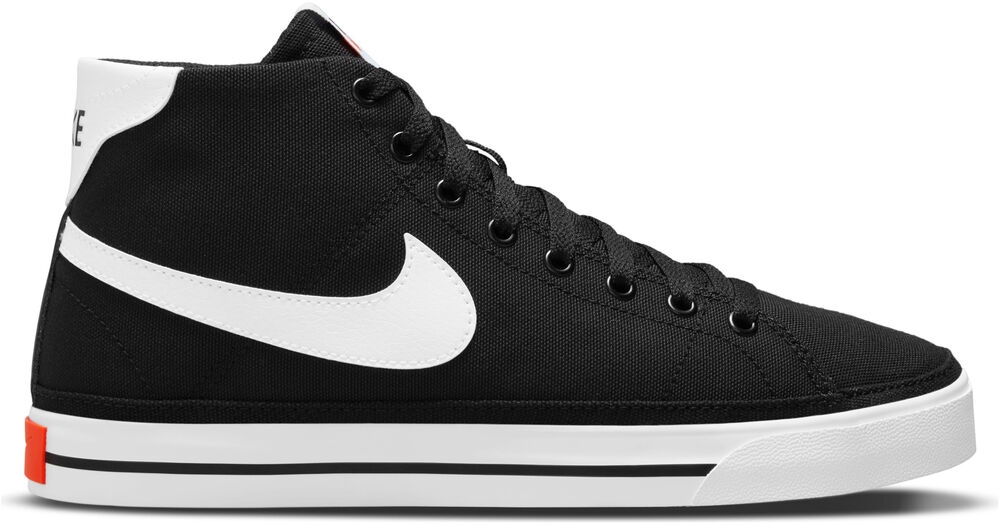 Nike Court Legacy Mid Canvas Damer Sneakers Sort 40