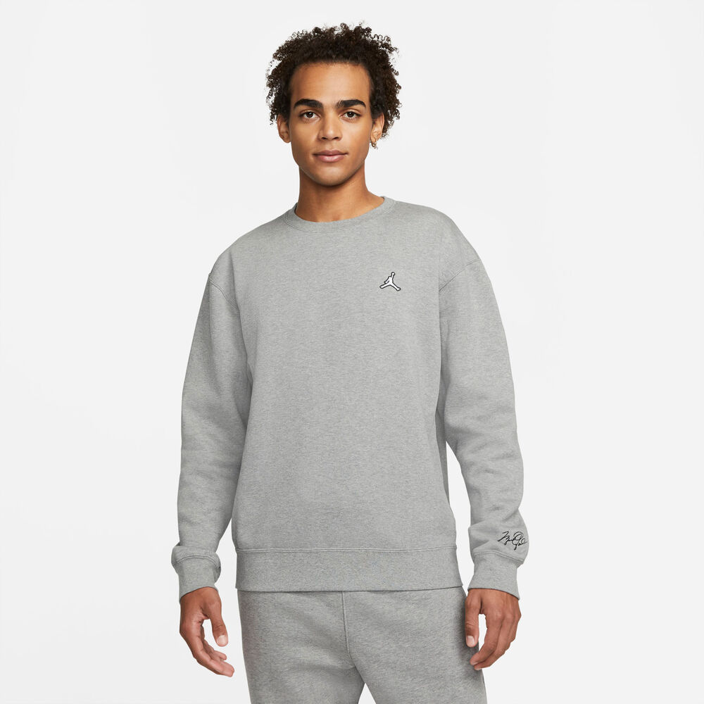 Nike Jordan Essentials Fleece Sweatshirt Herrer Tøj Grå M