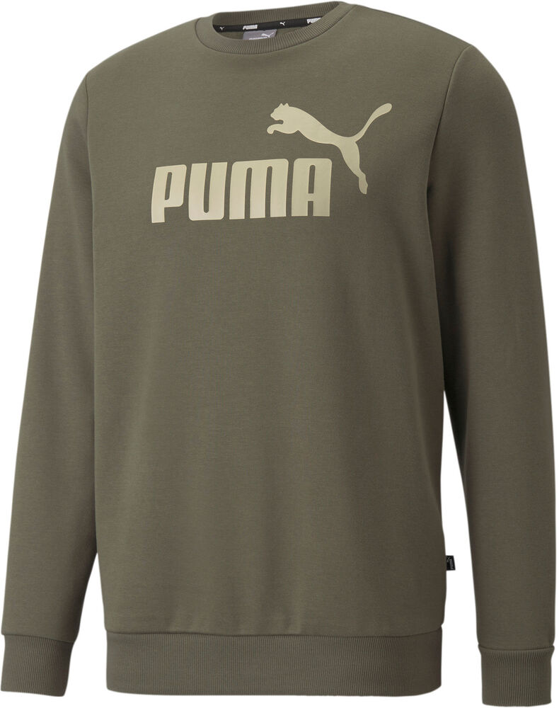Puma Essentials Big Logo Sweatshirt Herrer Tøj Grøn S