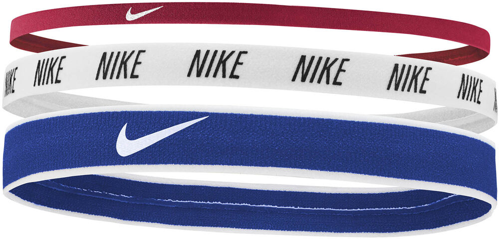 Nike Hårbånd, Blandet Bredder 3 Pak Unisex Tilbehør Og Udstyr Multifarvet Onesize