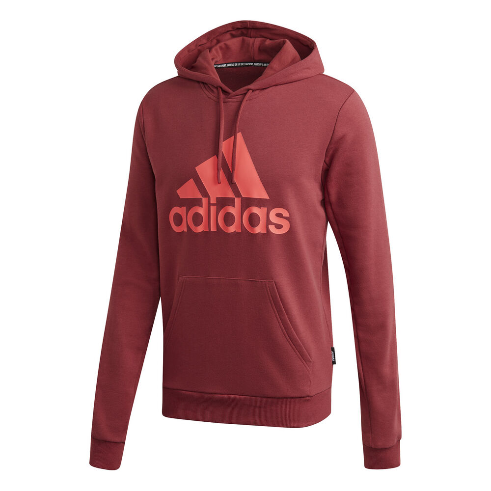 Adidas Mh Bos Hættetrøje Herrer Hoodies Og Sweatshirts Rød M