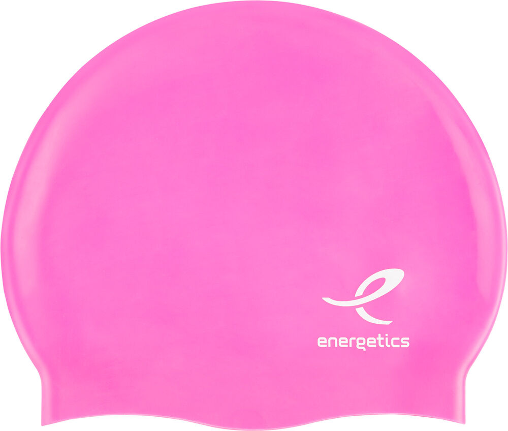 6: Energetics Silicone Badehætte Unisex Svømmeudstyr Pink Os
