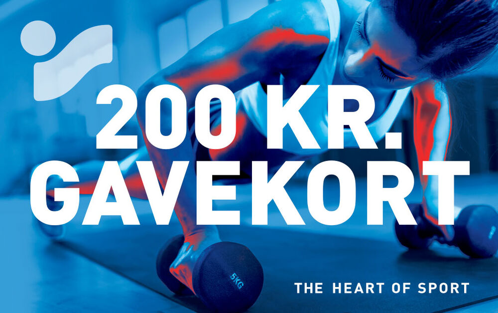 Intersport Gavekort 200,00 Unisex Walking & Nordic Walking Blå 200,00