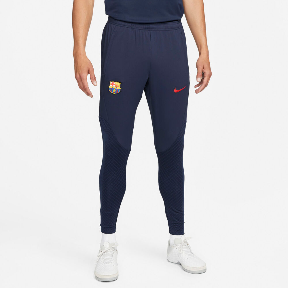 Nike Fc Barcelona Strike Drifit Bukser Herrer Tøj Blå 2xl