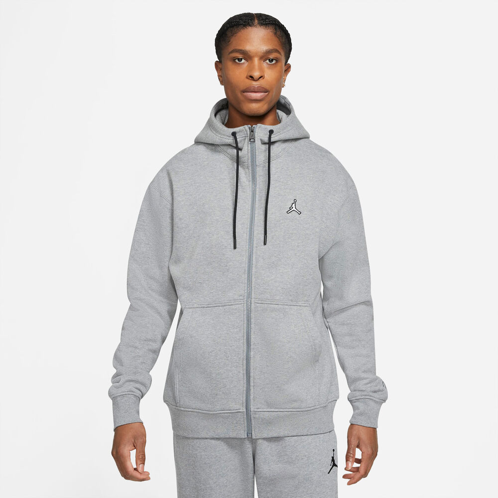 Nike Jordan Essential Fleece Hættetrøje Herrer Hoodies Og Sweatshirts Grå M