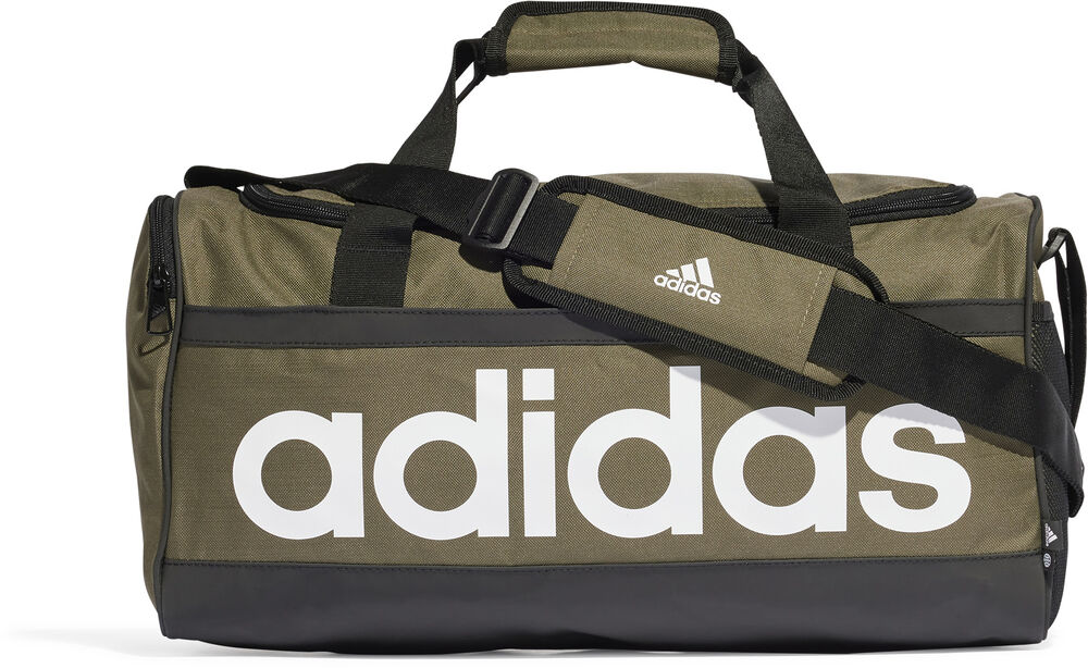 Adidas Essentials Linear Sportstaske, Medium Unisex Tilbehør Og Udstyr Grøn No Size