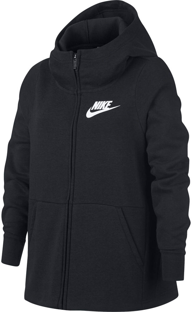 Nike Sportswear Hoodie Fz Pe Unisex Tøj Sort 128140