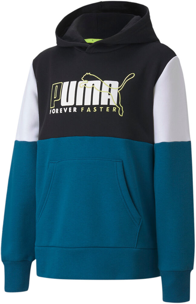 Puma Alpha Hættetrøje Unisex Tøj Blå 116