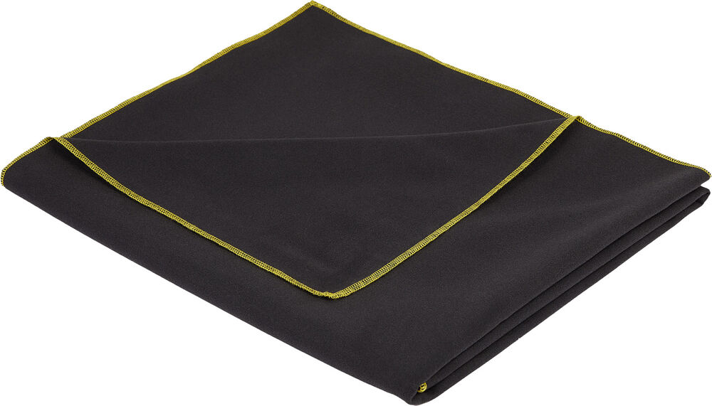 Its Microfiber, Hurtigtørrende Håndklæde, 80x130 Cm Unisex Tilbehør Og Udstyr Sort One Size