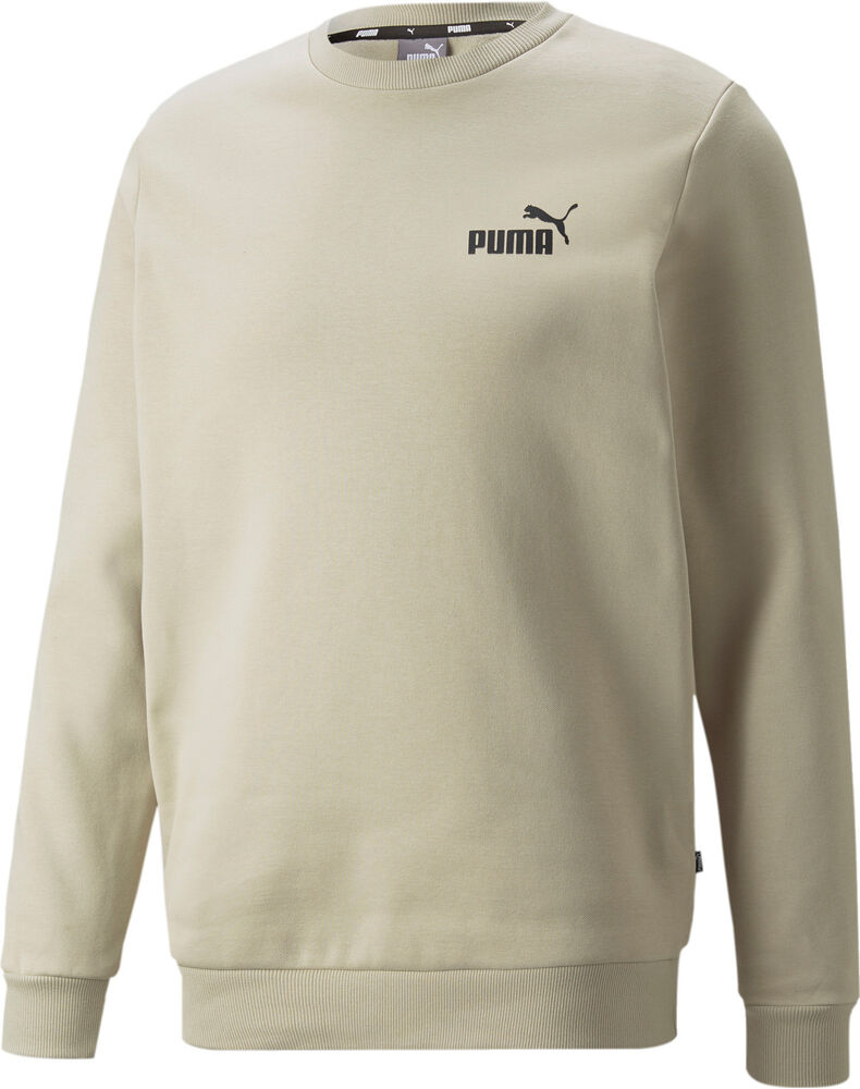 Puma Essentials Small Logo Crew Neck Sweatshirt Herrer Hoodies Og Sweatshirts Brun S