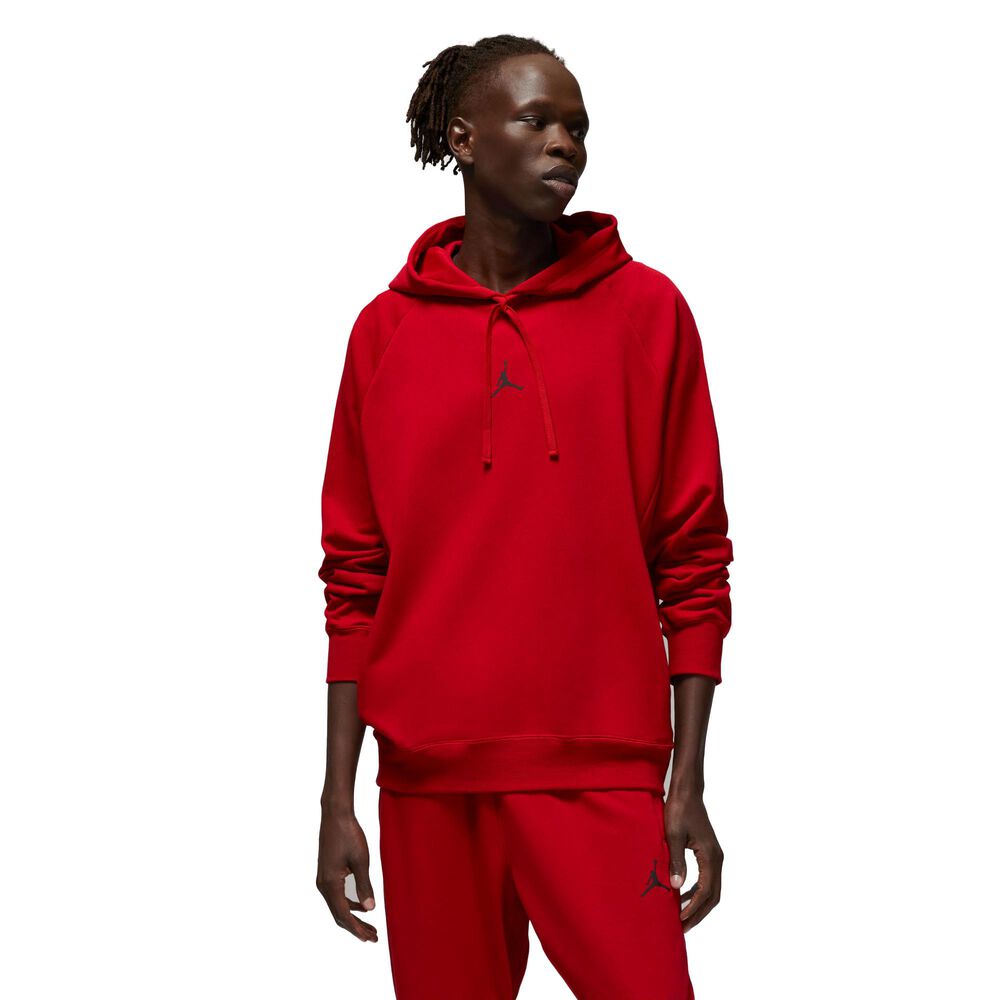 Nike Jordan Drifit Sport Crossover Fleece Hættetrøje Herrer Hoodies Og Sweatshirts Rød L
