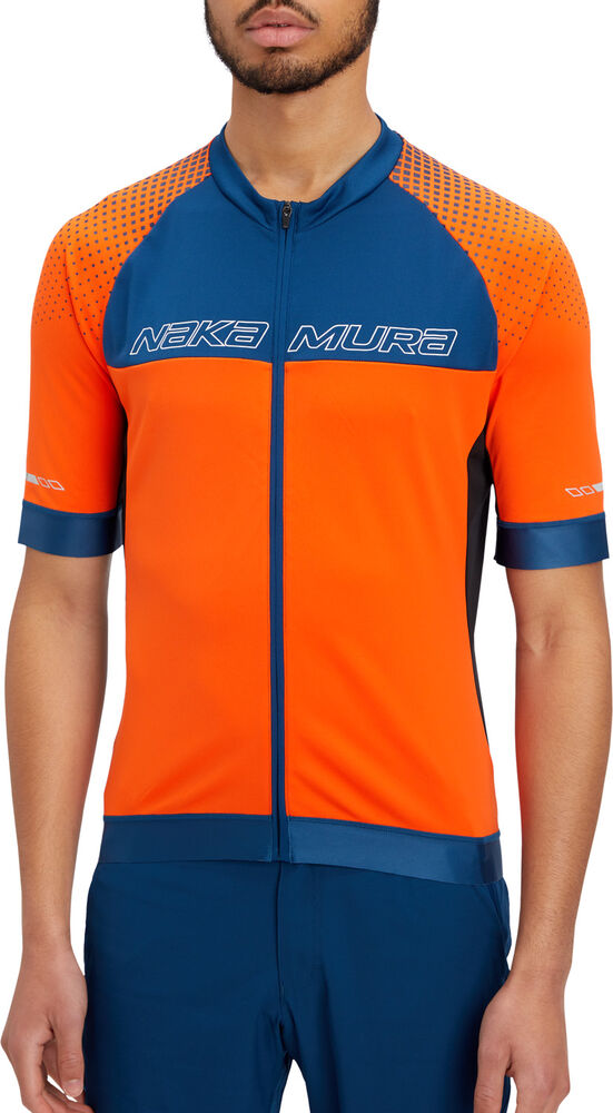 13: Nakamura Nino Cykeltrøje Herrer Kortærmet Tshirts Orange S