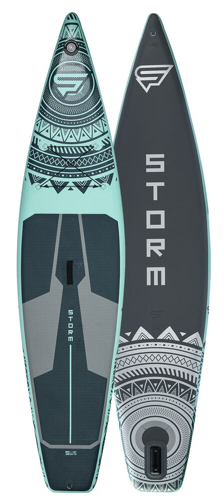Stx Sup Storm Inflatable Stand Up Paddleboard Inkl. Leash Unisex Strandtilbehør Grøn No Size
