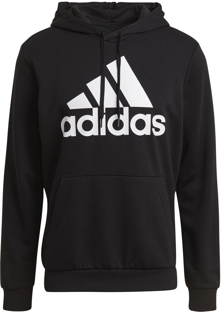 Adidas Essentials Big Logo Hættetrøje Herrer Blackfridaysuperdeals Sort M
