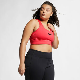 Nike, Swoosh Medium-Support sports bh (Plus Size), Damer