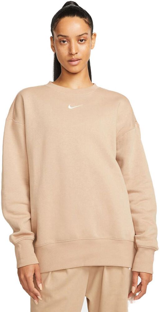 Nike Sportswear Phoenix Fleece Sweatshirt Damer Hættetrøjer & Sweatshirts Brun L