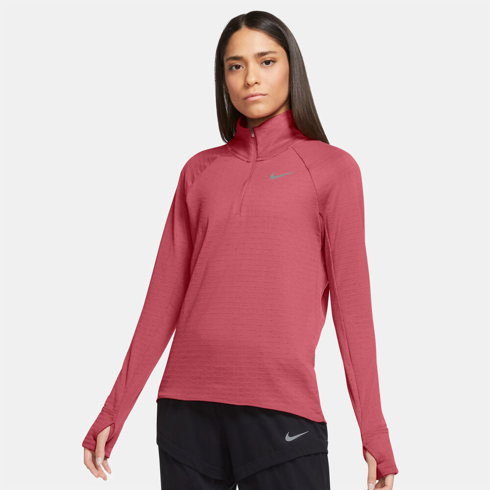 Nike Thermafit Element Løbetrøje Damer Hættetrøjer & Sweatshirts Rød Xs