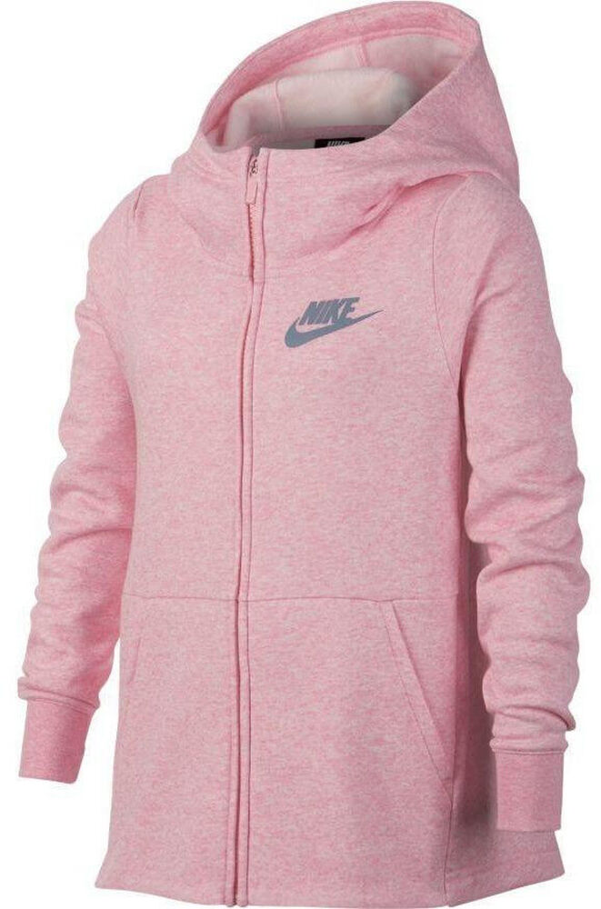 Nike Sportswear Hoodie Fz Pe Unisex Tøj Pink 158170
