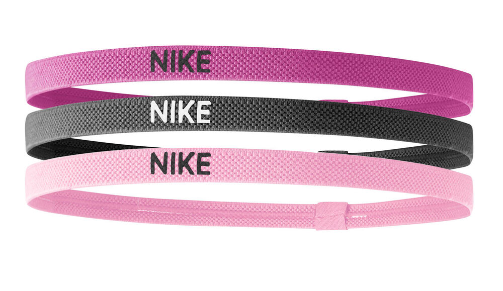 Nike Hårbånd 3 Pak Unisex Halsedisser, Handsker Og Huer Pink Onesize