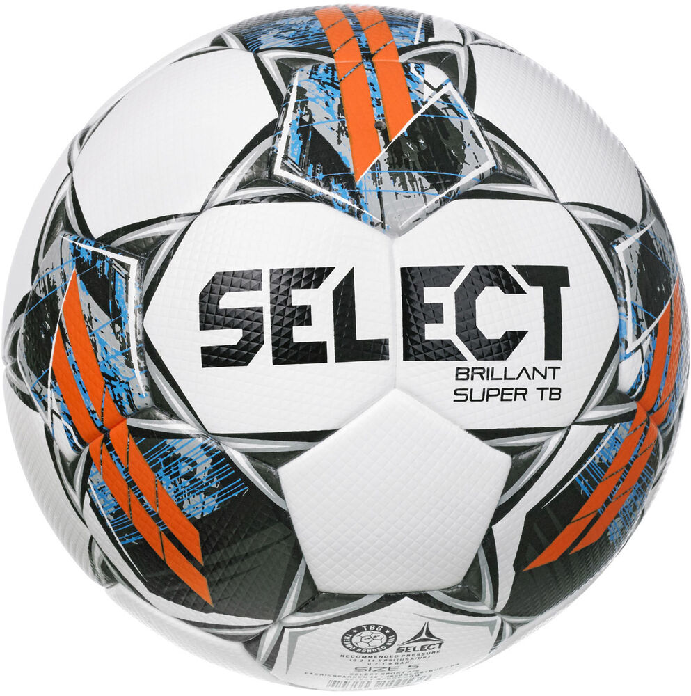 9: Select Brillant Super Tb V22 Fodbold Unisex Fodbolde Og Fodboldudstyr Hvid 5
