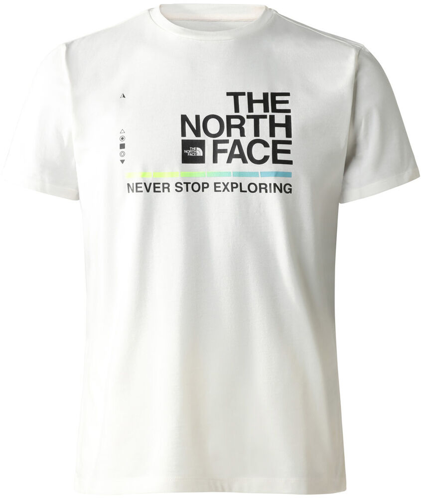 #2 - The North Face Foundation Graphic Tshirt Herrer Kortærmet Tshirts Hvid S