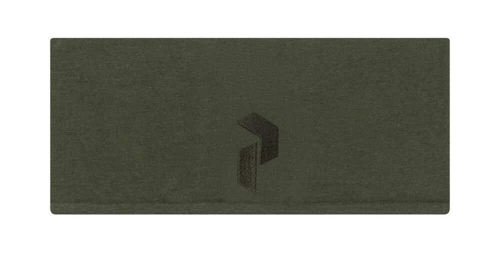 2: Peak Performance Logo Soft Pandebånd Unisex Tilbehør Og Udstyr Grøn S/m