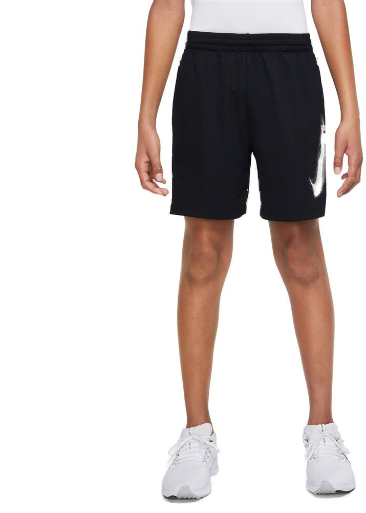 Nike Drifit Multi Shorts Drenge Sommer Tilbud Sort 137147 / M