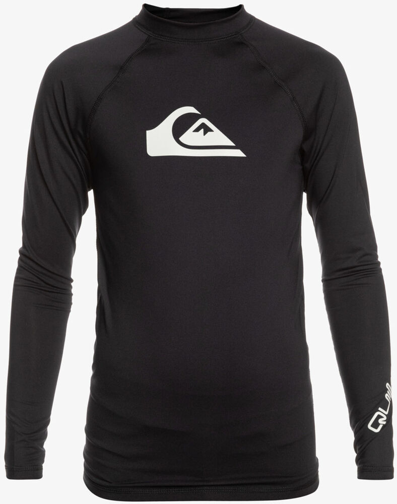14: Quiksilver All Time Ls Youth Badebluse Unisex Badetøj 8