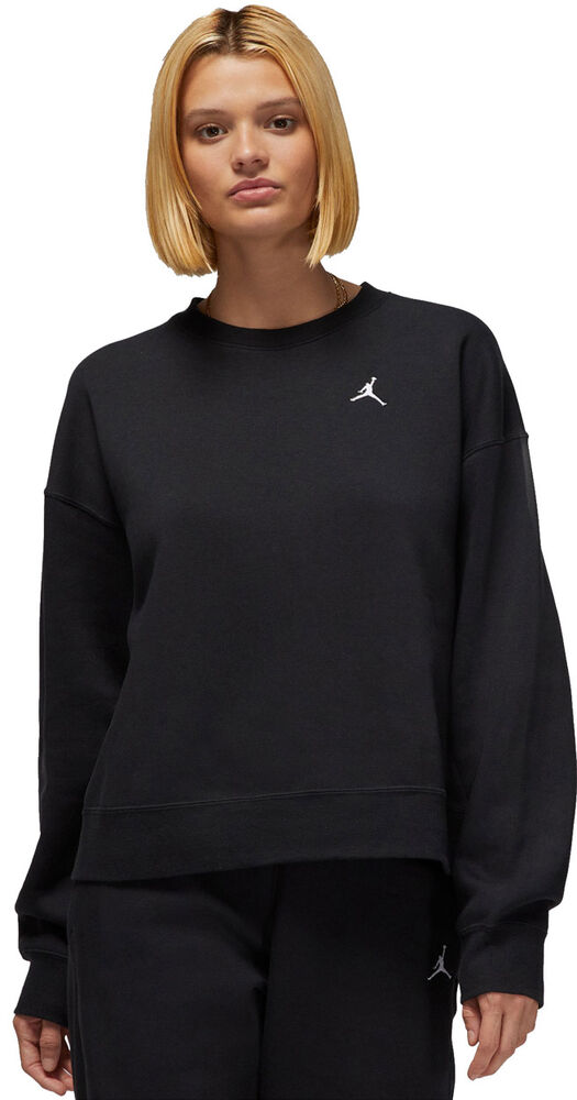 Nike Jordan Brooklyn Fleece Sweatshirt Damer Tøj Sort L
