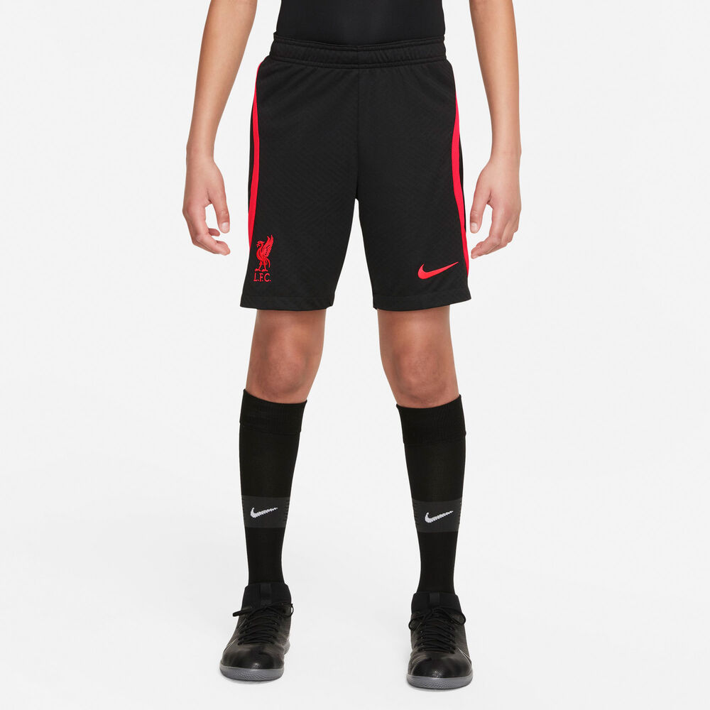 Nike Liverpool Fc Strike Drifit Shorts Unisex Tøj Sort 158170 / Xl