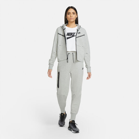 Nike Sportswear Tech Fleece hættetrøje | Damer | Grå | INTERSPORT.dk