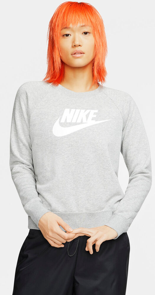 Nike Sportswear Essential Fleece Sweatshirt Damer Tøj Grå Xs