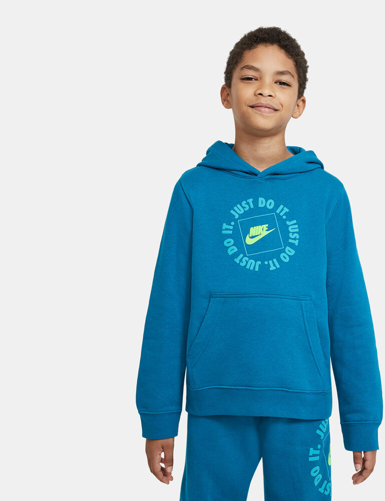 Nike Sportswear Jdi Hættetrøje Unisex Hoodies Og Sweatshirts Blå Xl