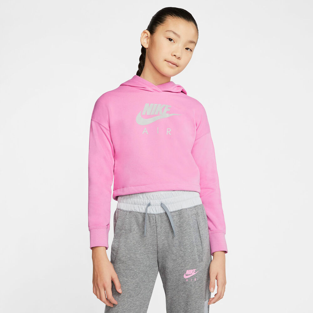 Nike Air Cropped Hættetrøje Unisex Tøj Pink M