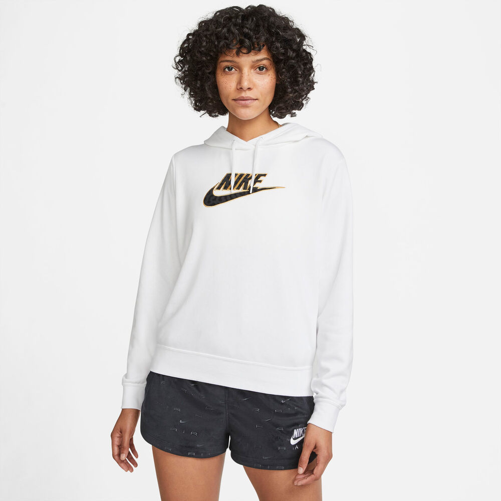 Nike Sportswear Fleece Hættetrøje Damer Tøj Hvid M