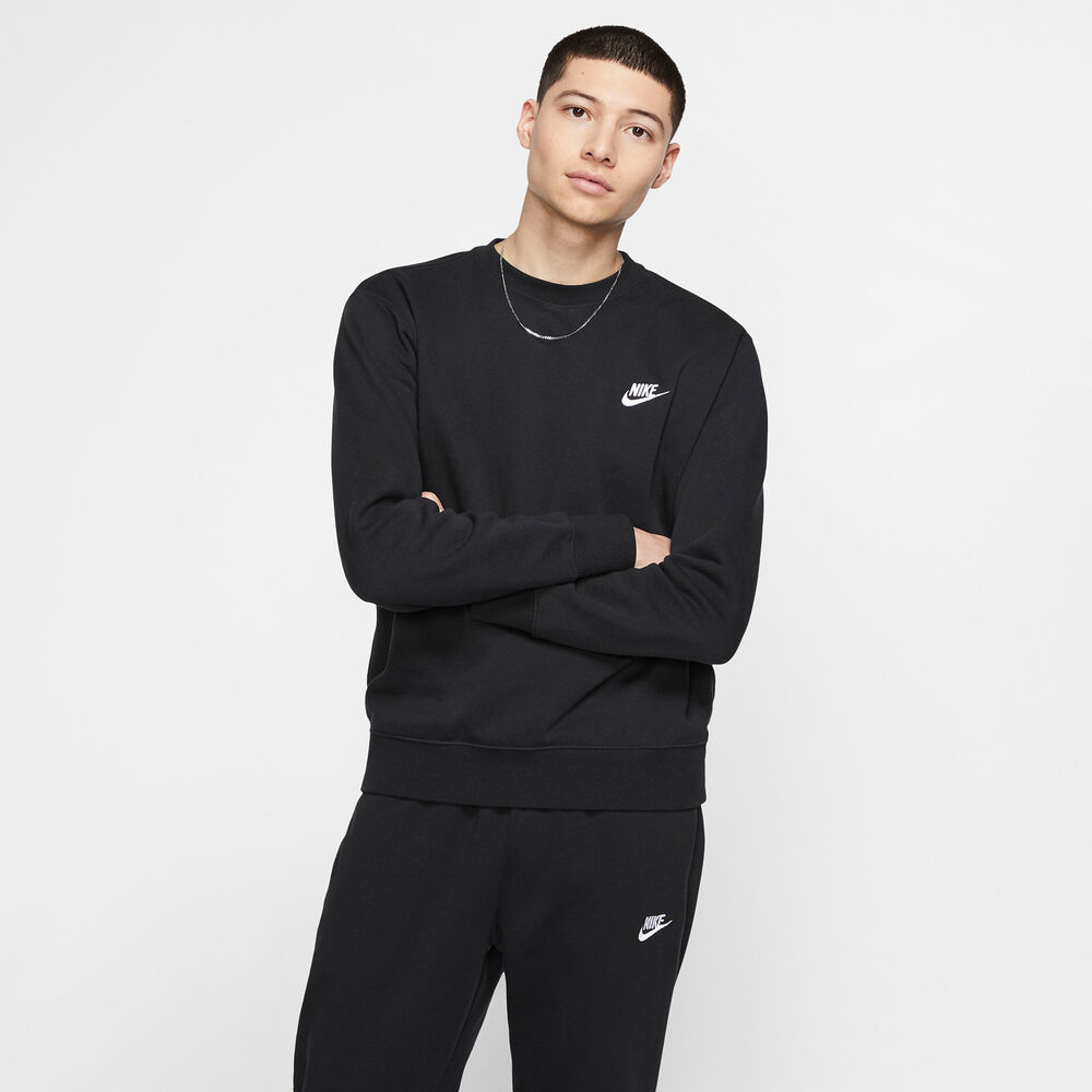 Nike Sportswear Club Fleece Sweatshirt Herrer Tøj Sort M