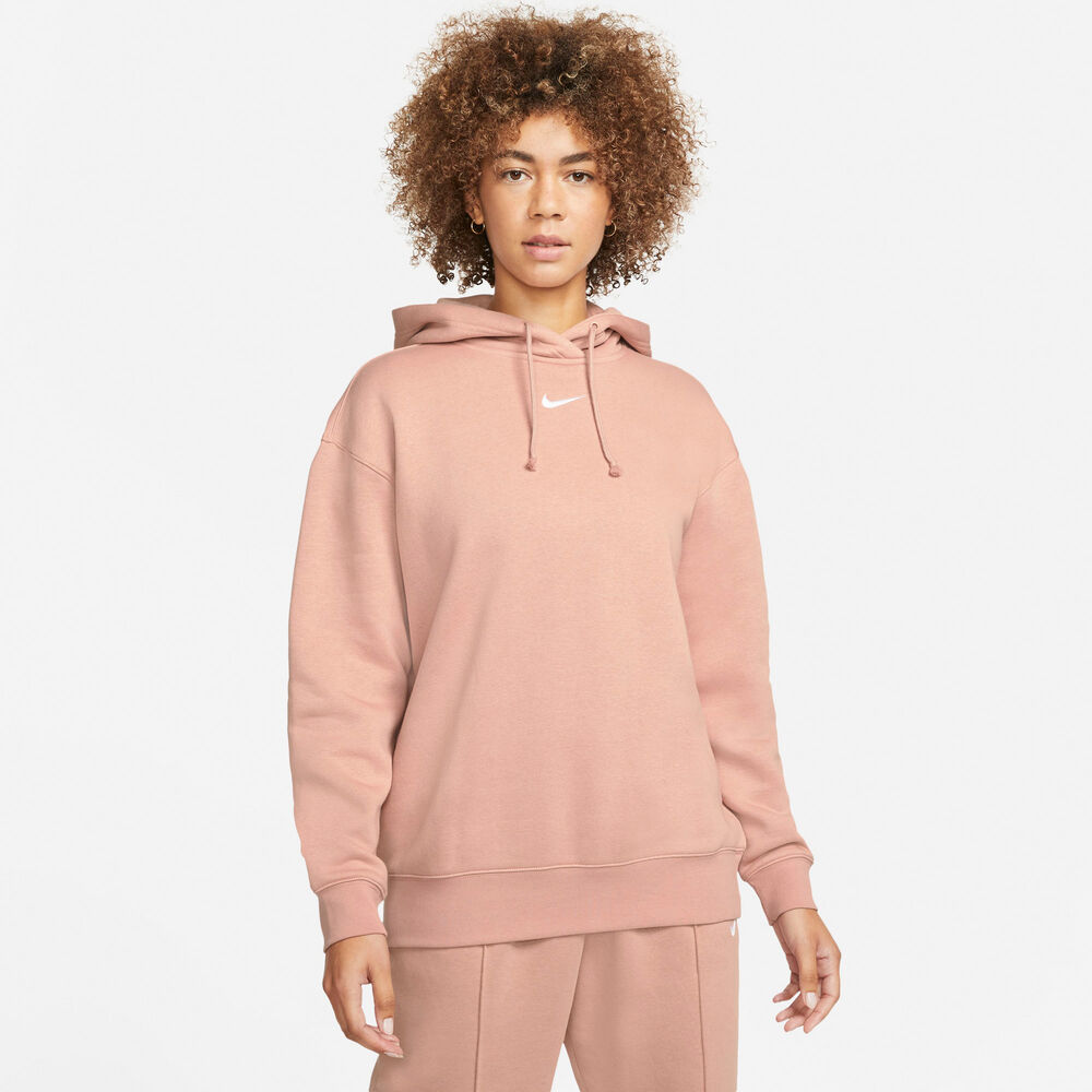 Nike Sportswear Essentials Fleece Hættetrøje Damer Tøj Pink Xl
