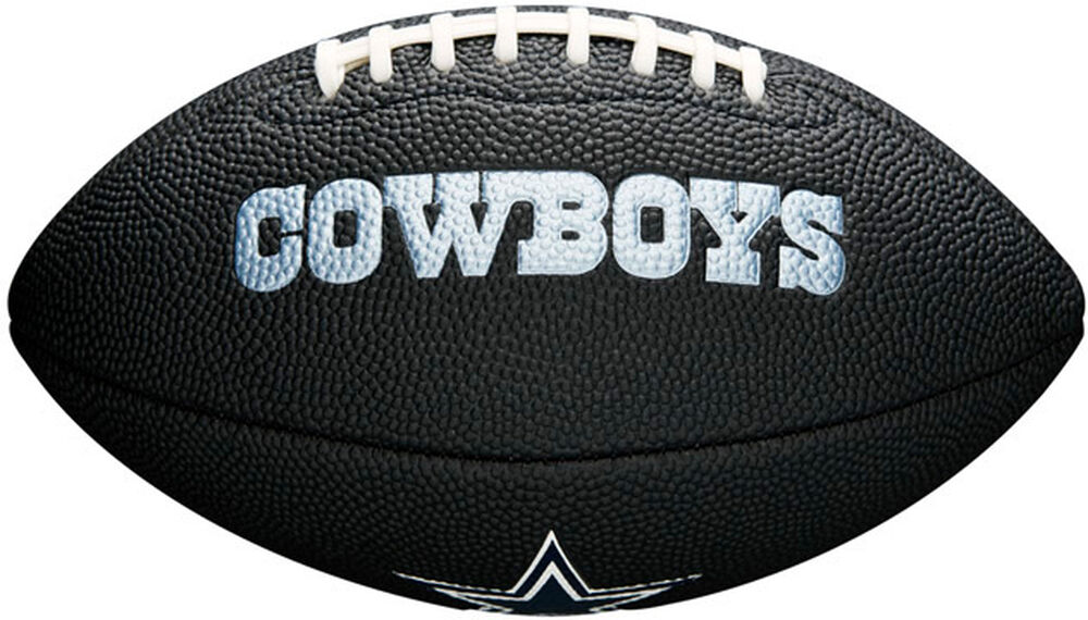 #2 - Wilson Nfl Mini Soft Touch Amerikansk Fodbold, Dallas Cowboys Unisex Tilbehør Og Udstyr Sort 2