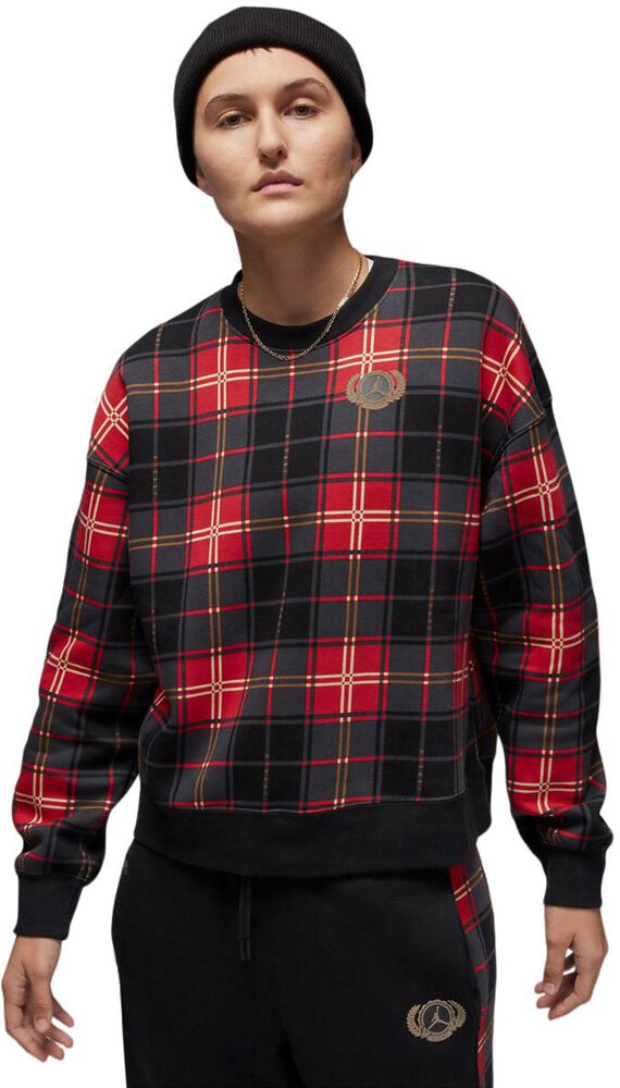 Nike Jordan Brooklyn Fleece Sweatshirt Damer Hættetrøjer & Sweatshirts Sort L