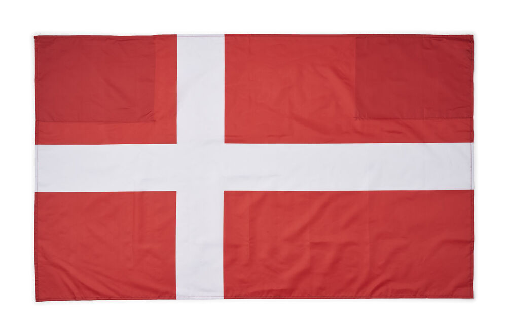 Intersport Danmark Flag Med Ærmer Unisex Tilbehør Og Udstyr Rød Os