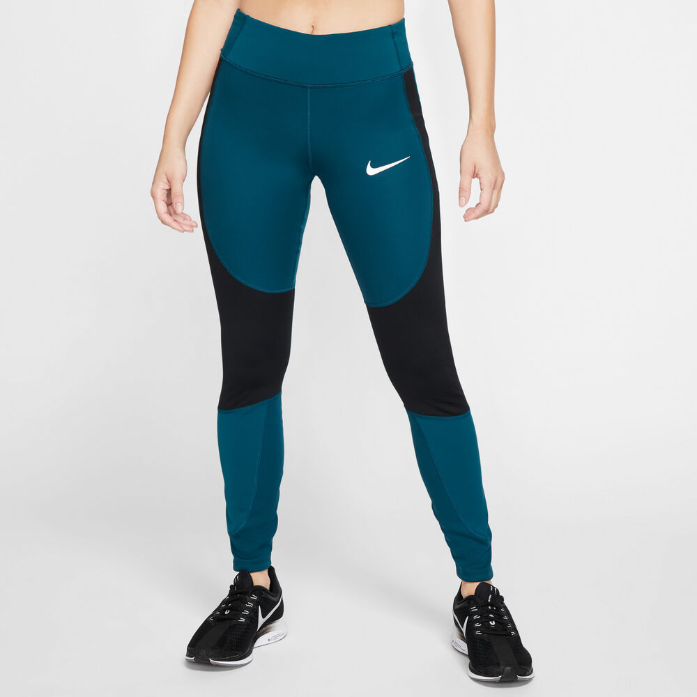 15: Nike Epic Lux Repel Tights Damer Træningstights Blå Xl