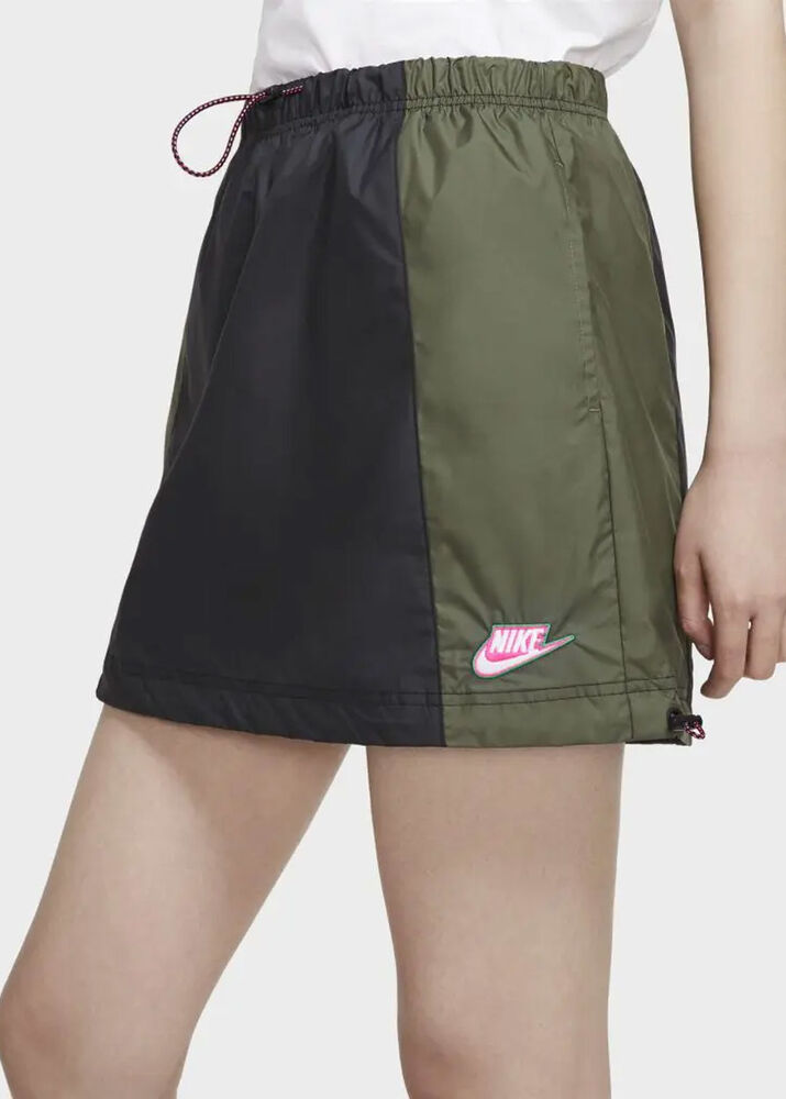11: Nike Sportswear Woven Nederdel Damer Tøj Sort L