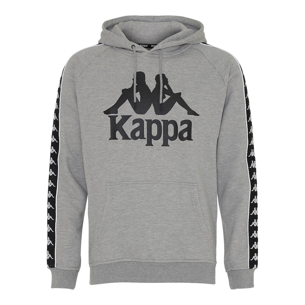 Kappa Authentic Bazba Hættetrøje Herrer Tøj Grå Xs
