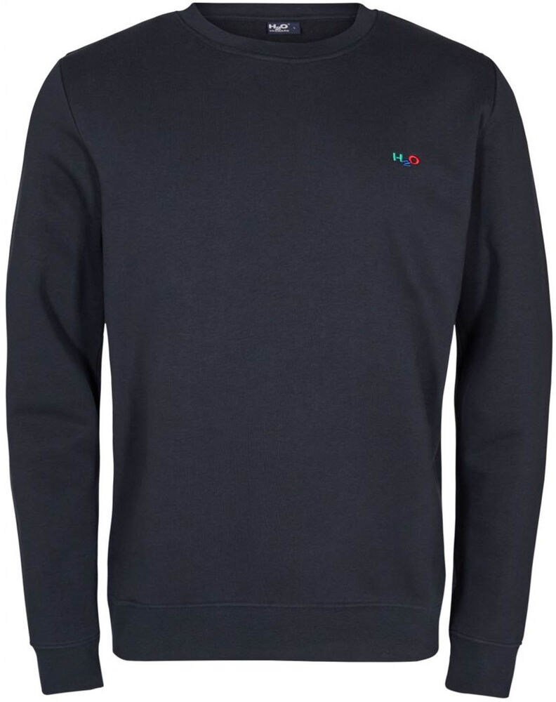 H2o Lind Logo Sweatshirt Unisex Sidste Chance Tilbud Spar Op Til 80% Blå Xs