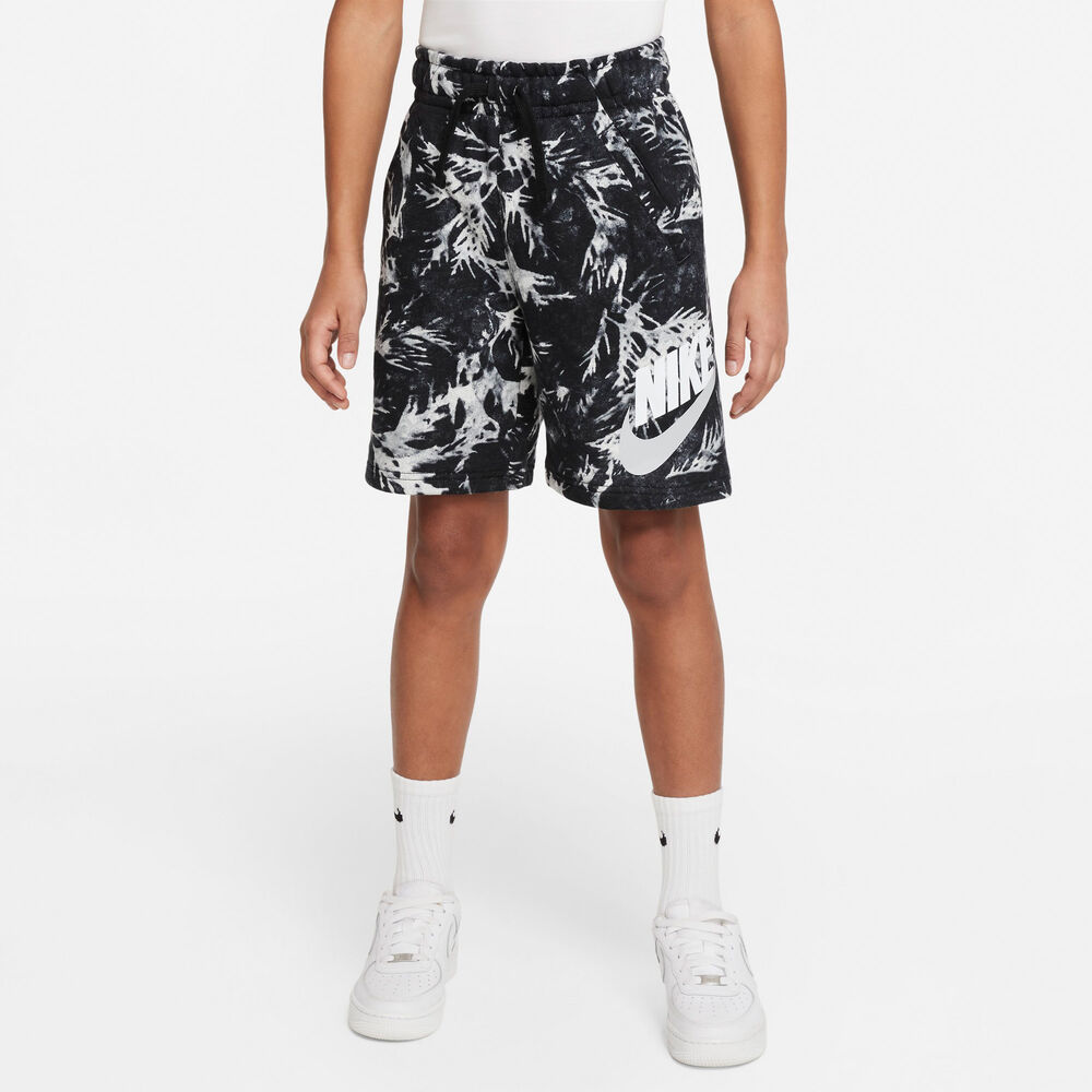 Nike Sportswear Printed French Terry Shorts Drenge Shorts Sort 158170 / Xl