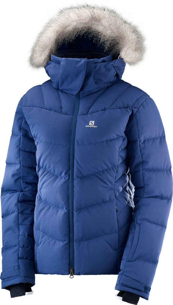 Salomon Icetown Jacket Damer Spar4060 Blå Xs
