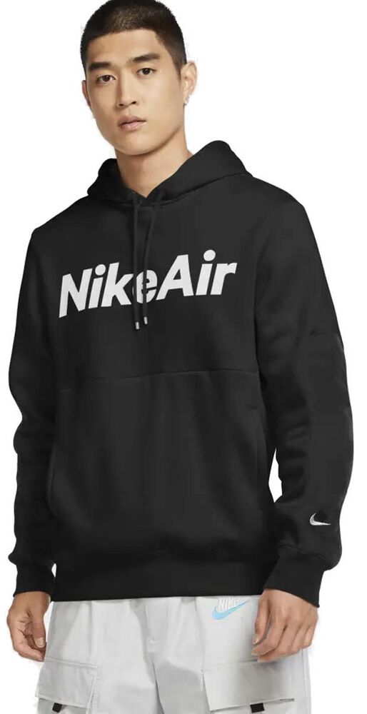 Nike Air Fleece Hættetrøje Herrer Tøj Sort M