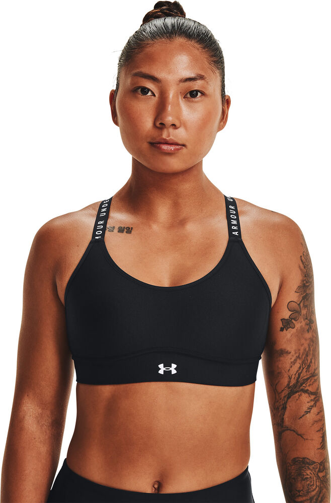 Under Armour Infinity Mid Covered Sports Bh Damer Tøj Xs