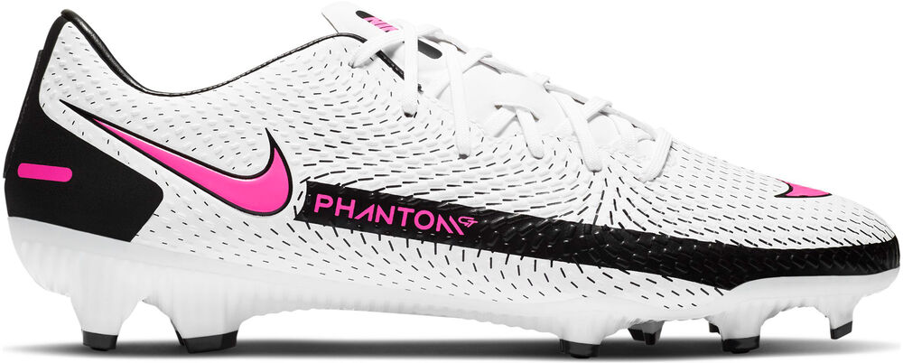 6: Nike Phantom Gt Academy Fg/mg Unisex Fodboldstøvler Hvid 45